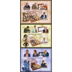 AJZ2  Guinea Bissau 3 HB + serie  2006   MNH