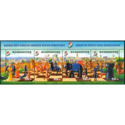 AJZ2 Azerbaijan  446/51  2002 ajedrez  MNH