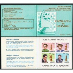 Cuba Nº C 2409 carnet 2409/12 1982 MNH MUY RARO Cuba Nº C 2409 carnet 2409/12 1982 MNH MUY RARO