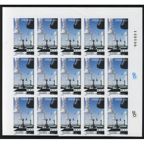 AJZ2 Mali 515/16A Sin dentar MP 1986 MNH AJZ2 Mali 515/16A Sin dentar MP 1986 MNH
