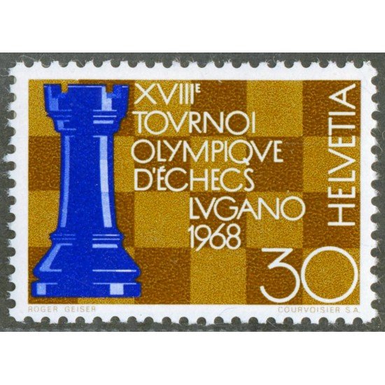 AJZ2 Suiza Switzerland Nº 804 1968 MNH AJZ2 Suiza Switzerland Nº 804 1968 MNH