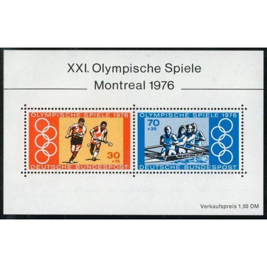 DEP1 Alemania Federal Germany HB 11 1976 MNH DEP1 Alemania Federal Germany HB 11 1976 MNH