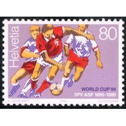 DEP1 Suiza Switzerland 1452 1994 Copa del mundo de futbol y centenario de la Asociación suiza de futbol MNH