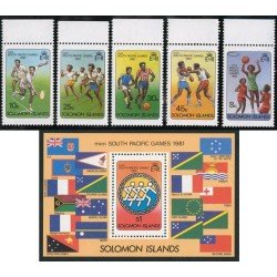 DEP1  Salomón 427/31 + HB 9  1981   MNH