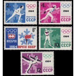 DEP1 Rusia 2772/76  1964  MNH