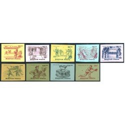 DEP1  Hungría Hungary  Nº 1734/42  Sin dentar  MNH