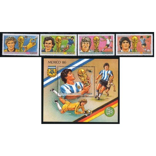 DEP1 Guinea Guinee 808/10+A 207+HB67 MNH DEP1 Guinea Guinee 808/10+A 207+HB67 MNH