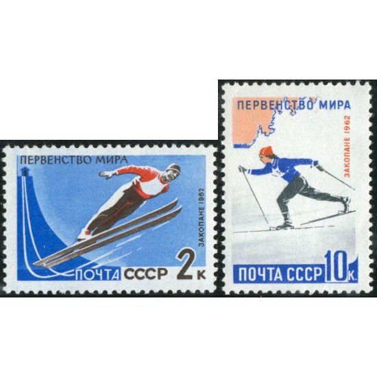 DEP1 Rusia 2525/26 1962  MNH