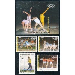 DEP1 Níger 313/16 + HB 4 MNH