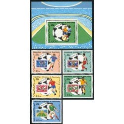 DEP1 Mauritania Nº 238/42 + HB 47  MNH