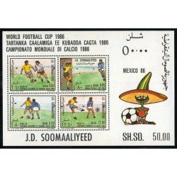 DEP1 Somalia  HB 20  1986  MNH