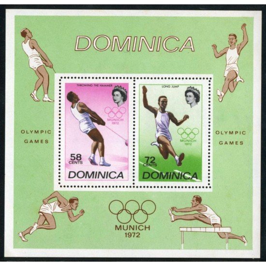 DEP1 Dominica HB 14 MNH DEP1 Dominica HB 14 MNH