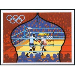 DEP1 Barbuda  HB 48 deportes boxeo MNH