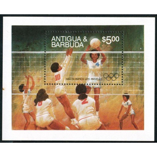 DEP2 Antigua HB 74 deportes voleyball  MNH