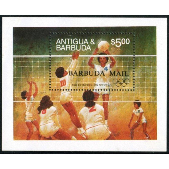 DEP2 Barbuda  HB 75 deportes voleyball MNH