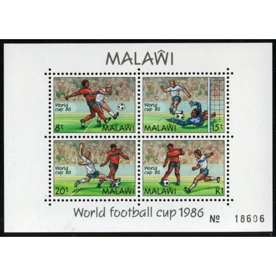 DEP2 Malawi HB 66 1986 MNH DEP2 Malawi HB 66 1986 MNH