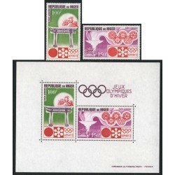 DEP2 Níger 174/75 + HB 8 MNH