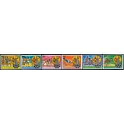 DEP2 Rep. Centroafricana  Nº 427/30 + A224/25   MNH