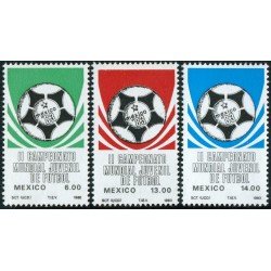 DEP2 México 1010/12 1983 II Campeonato Mundial Juvenil de Fútbol MNH