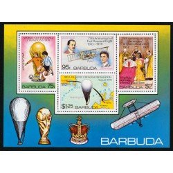 DEP2 Barbuda  HB 38 deportes fútbol  MNH