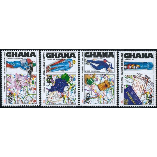 DEP2 Ghana 1322/25 + HB 186 MNH DEP2 Ghana 1322/25 + HB 186 MNH