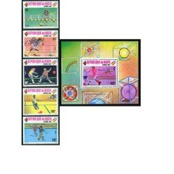 DEP3 Níger 520/24 + HB 32 MNH