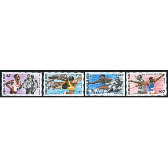DEP3 Níger 738/41 MNH DEP3 Níger 738/41 MNH
