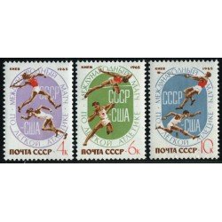 DEP3 Rusia 3001/03  1965   MNH