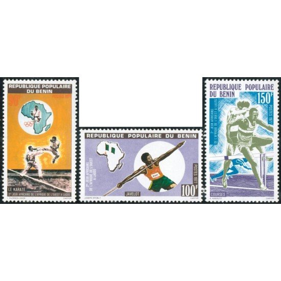 DEP3  Benín  Nº 397/99 deportes  MNH