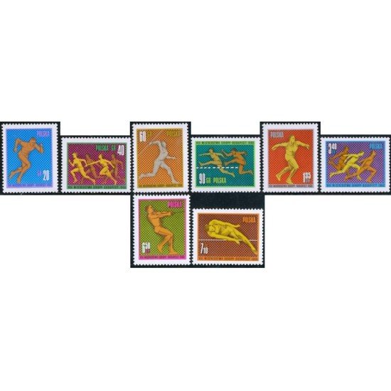 DEP3  Polonia Poland Nº 1531/38  1966   MNH