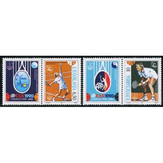 DEP3 Yugoslavia 2287/88 1990 MNH DEP3 Yugoslavia 2287/88 1990 MNH