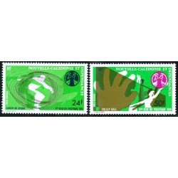 DEP3 Nueva Caledonia  Nº A 167/68   MNH