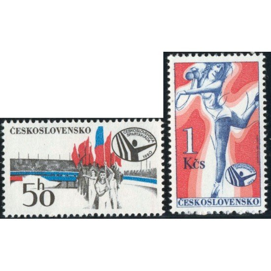 DEP3 Checoslovaquía Czechoslovakia Nº 2398/99 MNH DEP3 Checoslovaquía Czechoslovakia Nº 2398/99 MNH