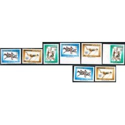 DEP3  Yemen Rep. A 17/19 Dentada y Sin dentar  1963   MNH
