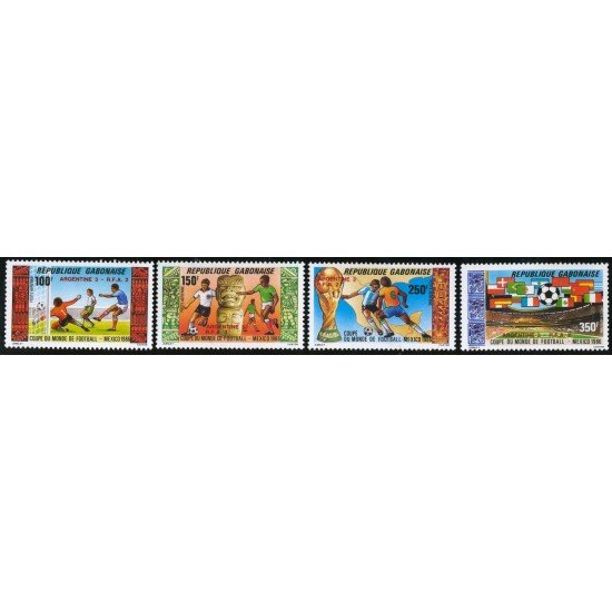 DEP3  Gabón  A 279/82 MNH