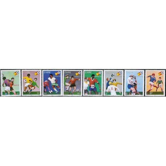 DEP3  Zaire 1043/50  1981   MNH