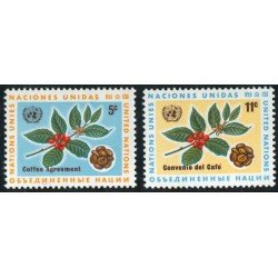 FL1 Naciones Unidas New York Nº 153/54 MNH FL1 Naciones Unidas New York Nº 153/54 MNH