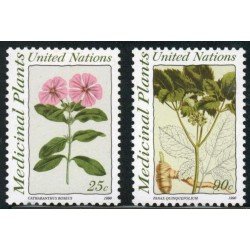 FL1 Naciones Unidas New York Nº 572/73 1990 MNH FL1 Naciones Unidas New York Nº 572/73 1990 MNH