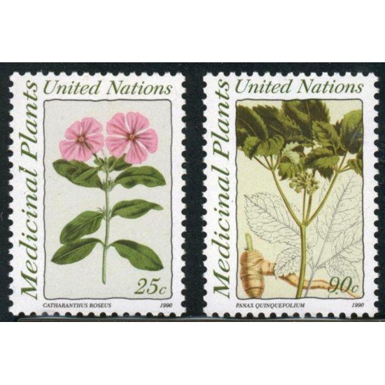 FL1 Naciones Unidas New York Nº 572/73 1990 MNH FL1 Naciones Unidas New York Nº 572/73 1990 MNH