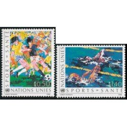 DEP4 Naciones Unidas Ginebra Nº 169/70 1988 MNH DEP4 Naciones Unidas Ginebra Nº 169/70 1988 MNH