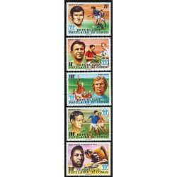 DEP4  Congo francés Nº 486/90  MNH