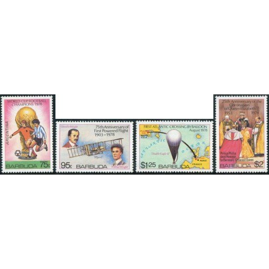 DEP4 Barbuda Nº 419/22 deportes fútbol MNH DEP4 Barbuda Nº 419/22 deportes fútbol MNH