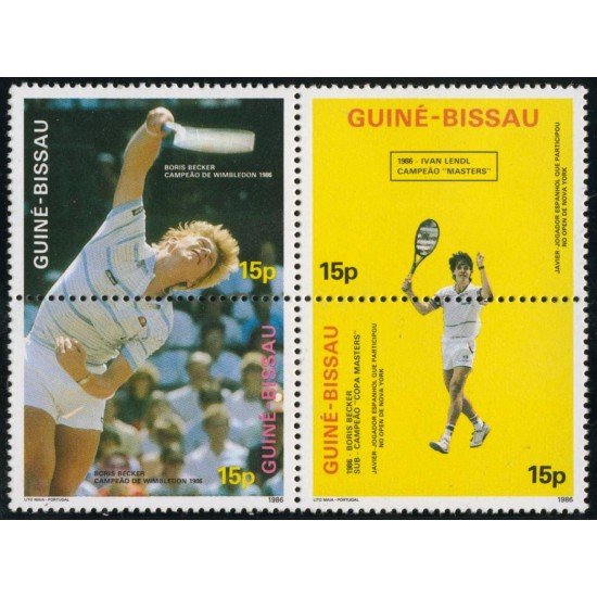 DEP4 Guinea Bissau 395/98 1986 MNH DEP4 Guinea Bissau 395/98 1986 MNH