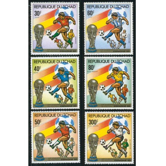 DEP4  Chad Txad Nº 384/87 + A 246D/E  MNH