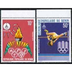 DEP4  Benín  Nº 455/56  1979  deportes  MNH