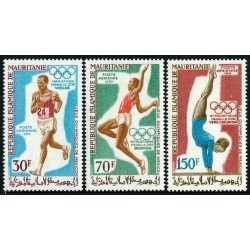 DEP4 Mauritania Nº A 90/92 MNH DEP4 Mauritania Nº A 90/92 MNH