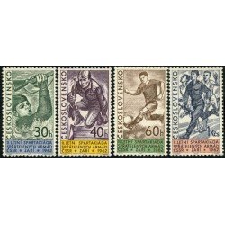 DEP4  Checoslovaquía  Czechoslovakia  Nº 1226/29  1962   MNH