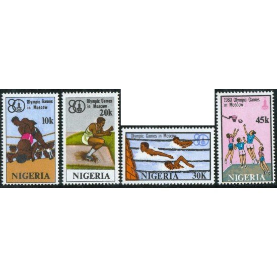 DEP4 Nigeria 376/79  1980  MNH