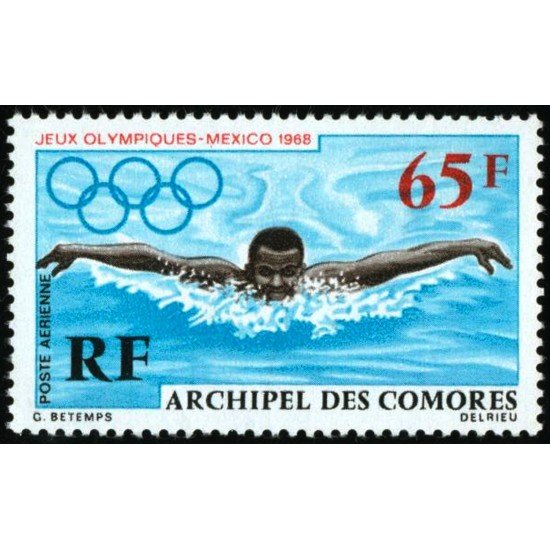 DEP4 Comores Nº A 25 MNH DEP4 Comores Nº A 25 MNH