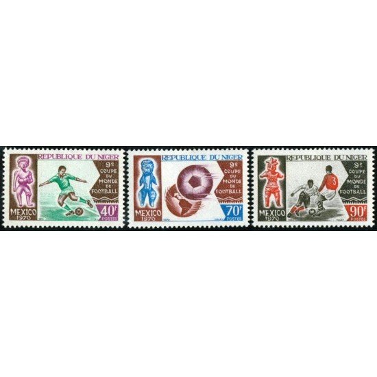 DEP4 Níger 233/35 1970 MNH DEP4 Níger 233/35 1970 MNH